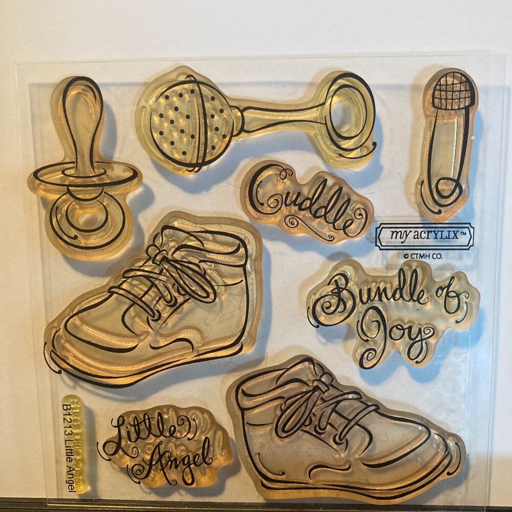 Close to My Heart My Acrylix Stamp Set – Little Angel B1213
